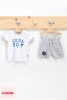 286 Костюм детский U.S POLO ASSN. БЕЛЫЙ-СЕРЫЙ