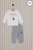 2089 Костюм детский U.S POLO ASSN. КРЕМОВЫЙ
