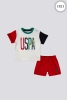 1821 Костюм детский U.S POLO ASSN. КРЕМОВЫЙ