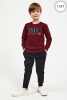 1187 Комплект для мальчика U.S POLO ASSN. v3 БОРДОВЫЙ-ЧЕРНЫЙ