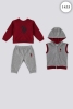 1433 Костюм детский U.S POLO ASSN. БОРДОВЫЙ