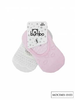 Следки m0c0401-0103 BUMBO РОЗОВЫЙ-КРЕМОВЫЙ фото 83257