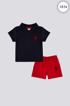 1834 Костюм детский U.S POLO ASSN. ТЕМНО-СИНИЙ фото 77445