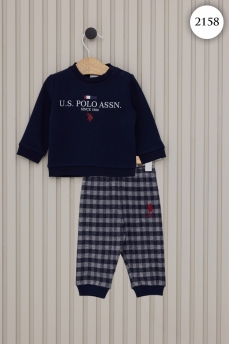 2158 Костюм детский U.S POLO ASSN. ТЕМНО-СИНИЙ фото 77708