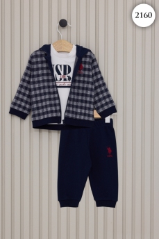 2160 Костюм детский U.S POLO ASSN. СИНИЙ фото 77709
