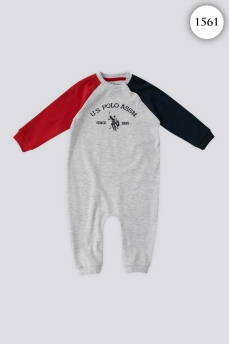 1561 Комбинезон детский U.S POLO ASSN. КРЕМОВЫЙ  фото 77169