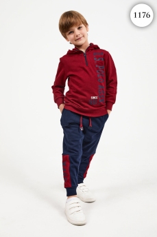 1176 Комплект для мальчика U.S POLO ASSN. v2 БОРДОВЫЙ фото 76709