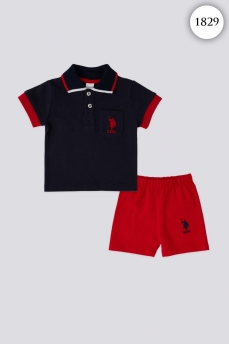 1829 Костюм детский U.S POLO ASSN. ТЕМНО-СИНИЙ фото 77433