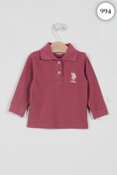 994 Лонгслив детский U.S POLO ASSN. ФУКСИЯ фото 79349