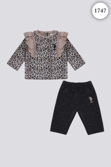 1747 Костюм детский U.S POLO ASSN. КРЕМОВЫЙ фото 77351