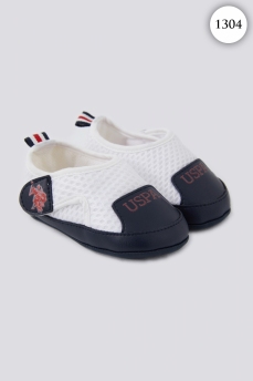 1304 Пинетки детские U.S POLO ASSN. БЕЛЫЙ фото 76944