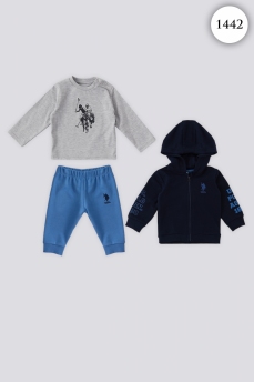 1442 Костюм детский U.S POLO ASSN. СИНИЙ фото 77035