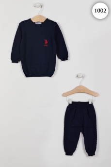 1002 Костюм детский U.S POLO ASSN. ТЕМНО-СИНИЙ фото 76208