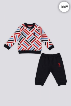 1669 Костюм детский U.S POLO ASSN. КРЕМОВЫЙ фото 77281