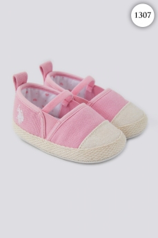 1307 Пинетки детские U.S POLO ASSN.РОЗОВЫЙ фото 76954