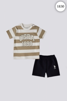 1830 Костюм детский U.S POLO ASSN. КРЕМОВЫЙ фото 77435